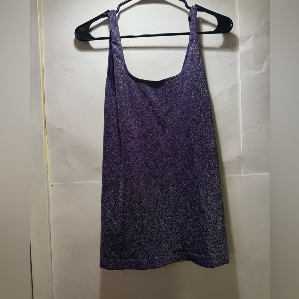 TEES By Tina Women’s Purple Top one size nwot
